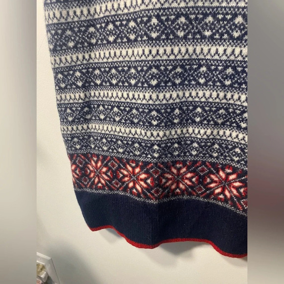 NWOT Brooks Brothers|| Lambs Wool Holiday Mini Dress, Size Large - Picture 3 of 5